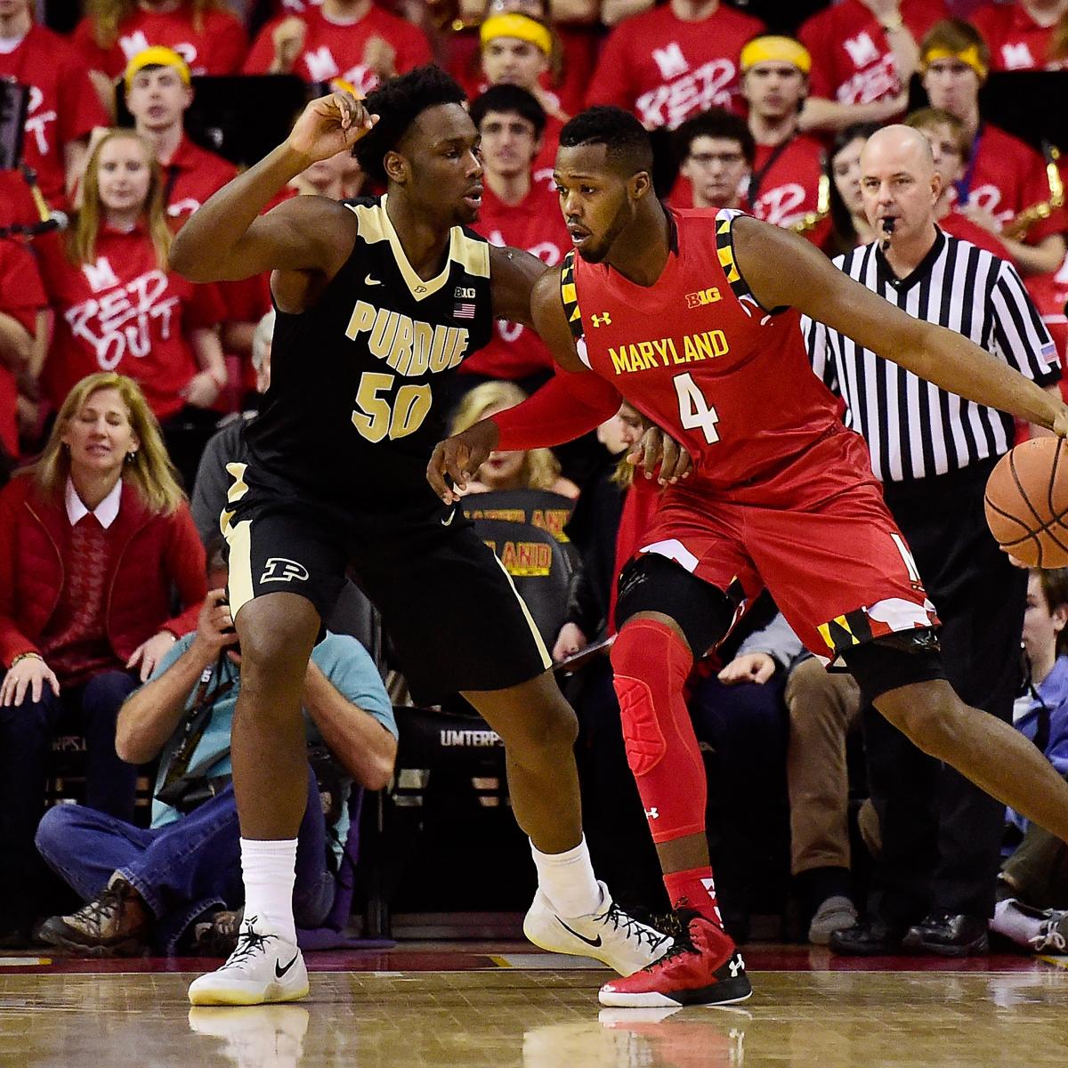 Maryland vs. Purdue Score, Highlights and Reaction from 2016 Regular