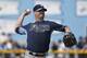 FILE - This Feb. 28, 2015, file photo shows Tampa Bay Rays' Alex Cobb throwing batting practice at baseball spring training in Port Charlotte Fla. Cobb has tendinitis in his right forearm and is expected to miss his planned opening-day start against Baltimore on April 6. The Rays made the announcement Wednesday, March 18, 2015. (AP Photo/Tony Gutierrez, File)