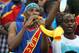 DURBAN, SOUTH AFRICA - JANUARY 28: Congo DR fans during the 2013 African Cup of Nations match between Congo DR and Mali at Moses Mahbida Stadium on January 28, 2013 in Durban, South Africa. (Photo by Steve Haag/Getty Images)
