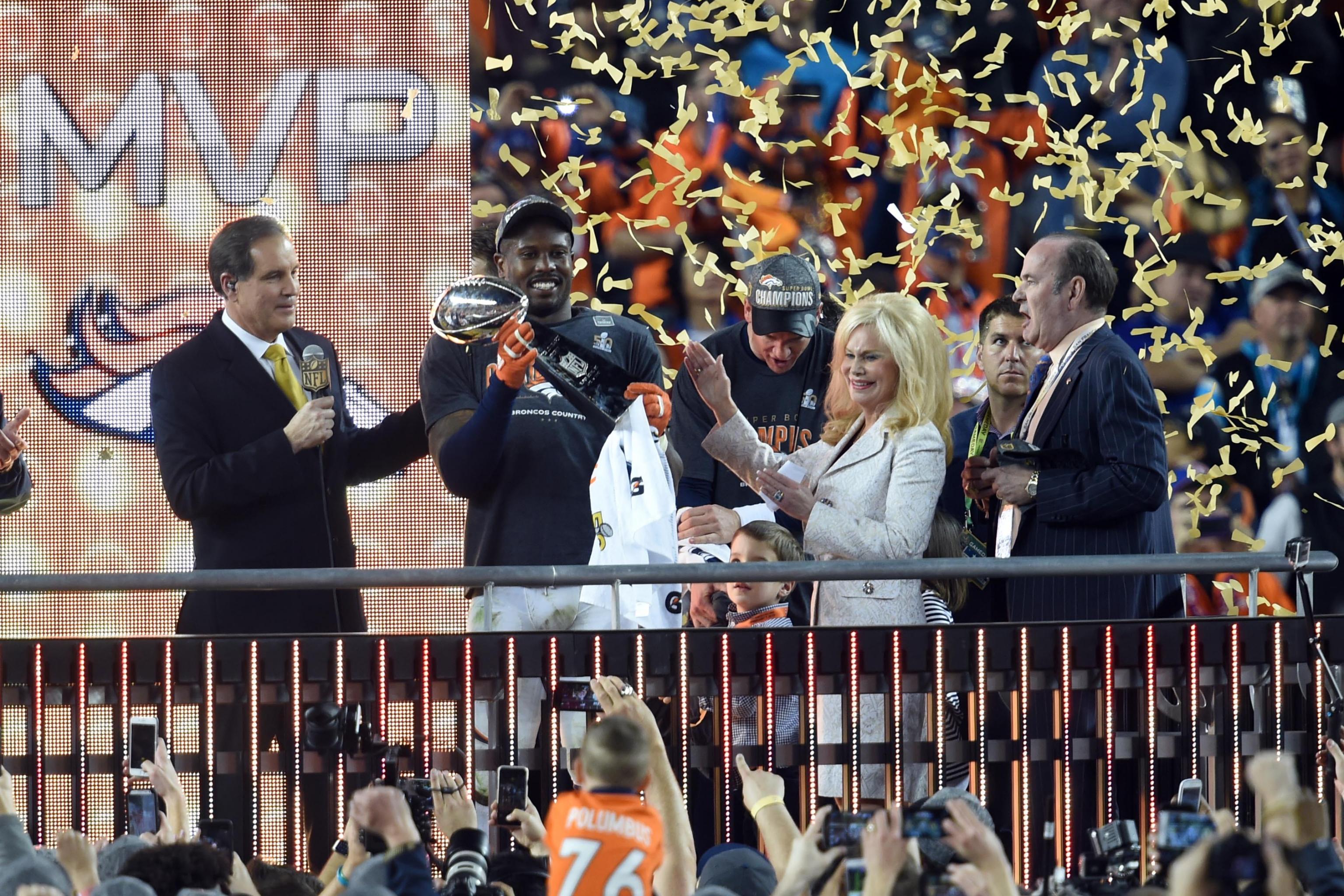 Broncos Fans and Police Clash After Super Bowl 50