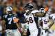 SANTA CLARA, CA - FEBRUARY 07: Von Miller #58 of the Denver Broncos reacts after a play against the Carolina Panthers in the fourth quarter during Super Bowl 50 at Levi's Stadium on February 7, 2016 in Santa Clara, California. (Photo by Patrick Smith/Getty Images)