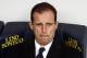 Juventus' coach Massimiliano Allegri sits on the bench prior to during a Serie A soccer match against Chievo Verona at Bentegodi's stadium in Verona, Italy, Sunday, Jan. 31, 2016. (AP Photo/Felice Calabro')
