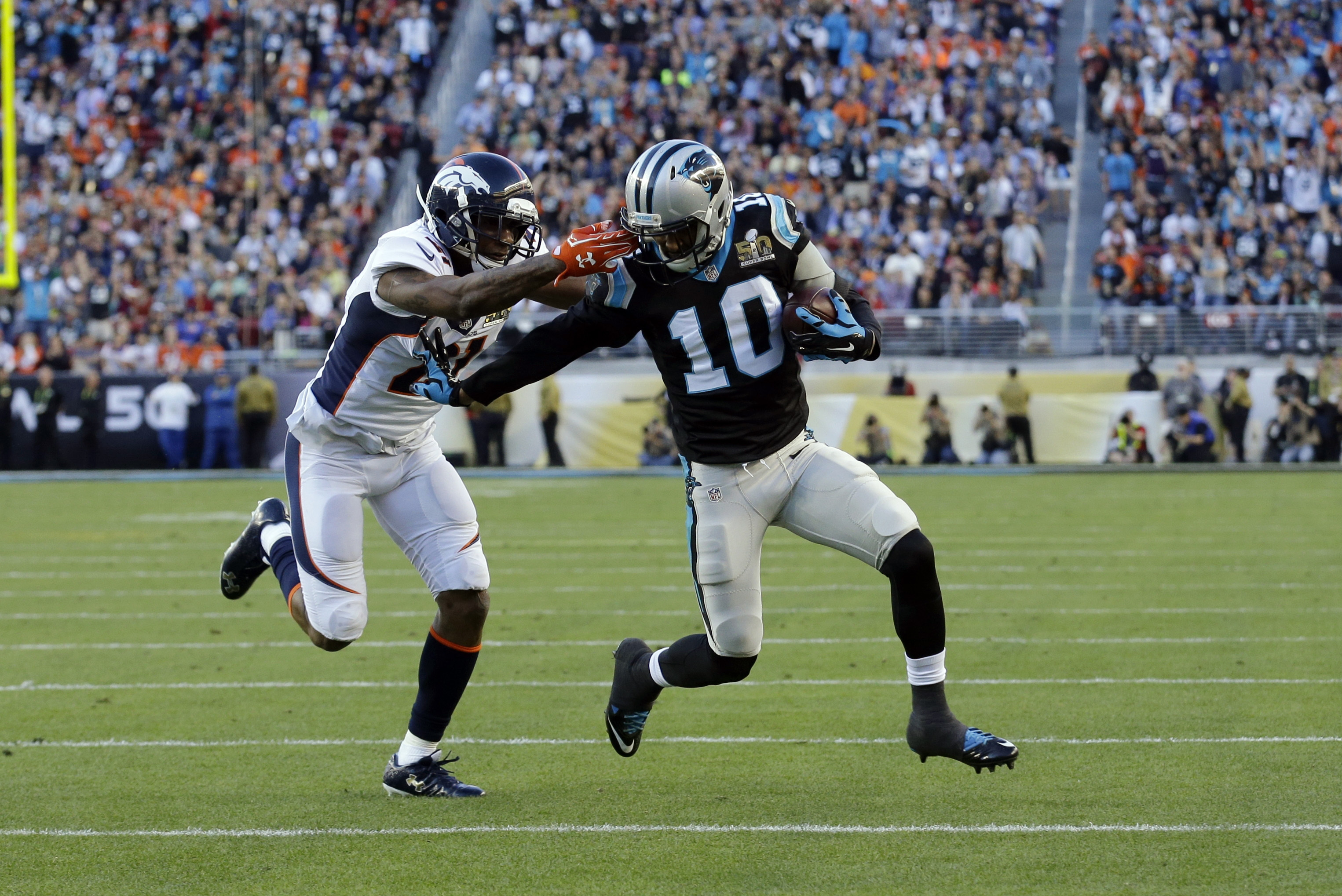 Aqib Talib steals the show after Super Bowl 50