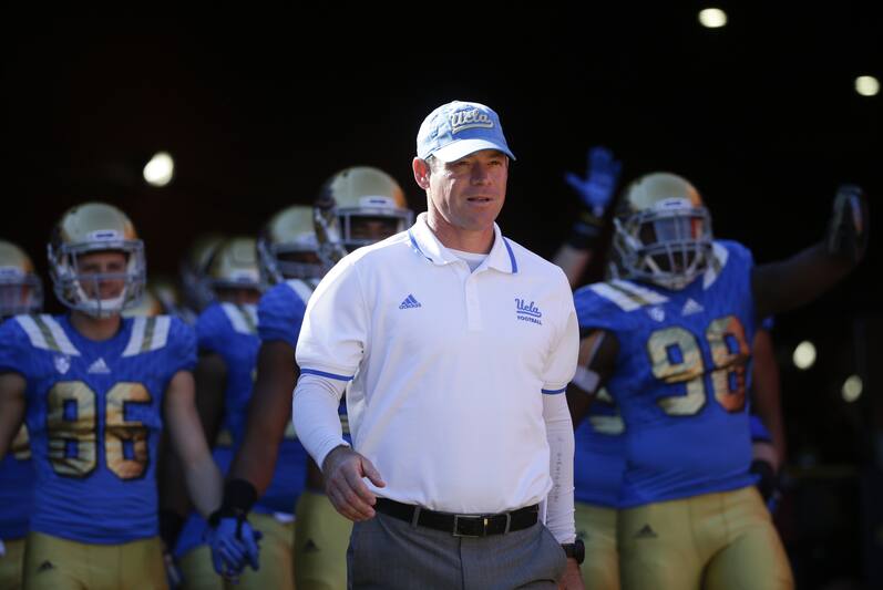Rick Neuheisel Responds To Jim Mora S Comments About Soft Ucla
