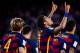 BARCELONA, SPAIN - JANUARY 09: Neymar Santos Jr of FC Barcelona celebrates after scoring his team's fourth goal during the La Liga match between FC Barcelona and Granada CF at Camp Nou on January 9, 2016 in Barcelona, Spain. (Photo by Alex Caparros/Getty Images)