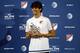 COMMERCE CITY, CO - JULY 29: Kaka #22 of MLS All-Stars receives the MVP trophy for the 2015 AT&T Major League Soccer All-Star game at Dick's Sporting Goods Park on July 29, 2015 in Commerce City, Colorado. The MLS All-Stars defeated Tottenham Hotspur 2-1. (Photo by Doug Pensinger/Getty Images)