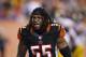 CINCINNATI, OH - JANUARY 9: Vontaze Burfict #55 of the Cincinnati Bengals argues in the second half of the AFC Wild Card Playoff game against the Pittsburgh Steelers at Paul Brown Stadium on January 9, 2016 in Cincinnati, Ohio. The Steelers defeated the Bengals 18-16. (Photo by Joe Robbins/Getty Images)