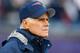 FOXBORO, MA - NOVEMBER 18: Dante Scarnecchia of the New England Patriots watches on before a game with the Indianapolis Colts at Gillette Stadium on November 18, 2012 in Foxboro, Massachusetts. (Photo by Jim Rogash/Getty Images)