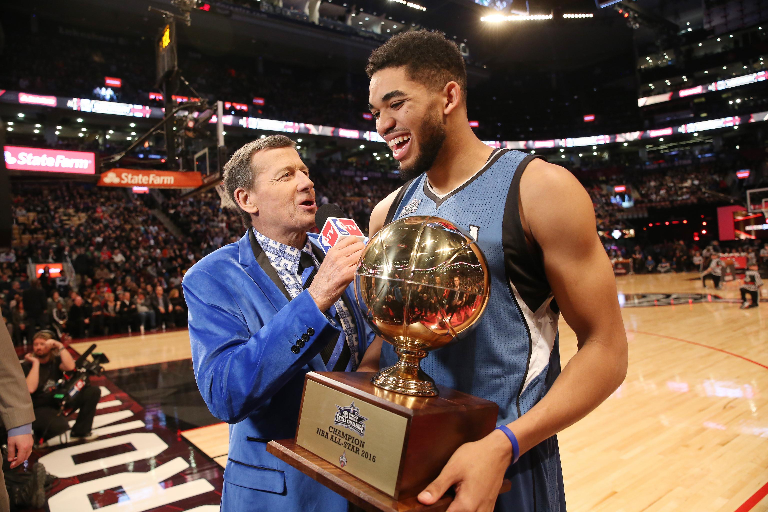 Timberwolves' Karl-Anthony Towns Wins All-Star 3-Point Contest