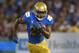 UCLA running back Paul Perkins runs the ball during the first half of an NCAA college football game against Memphis, Saturday, Sept. 6, 2014, in Pasadena, Calif. (AP Photo/Mark J. Terrill)
