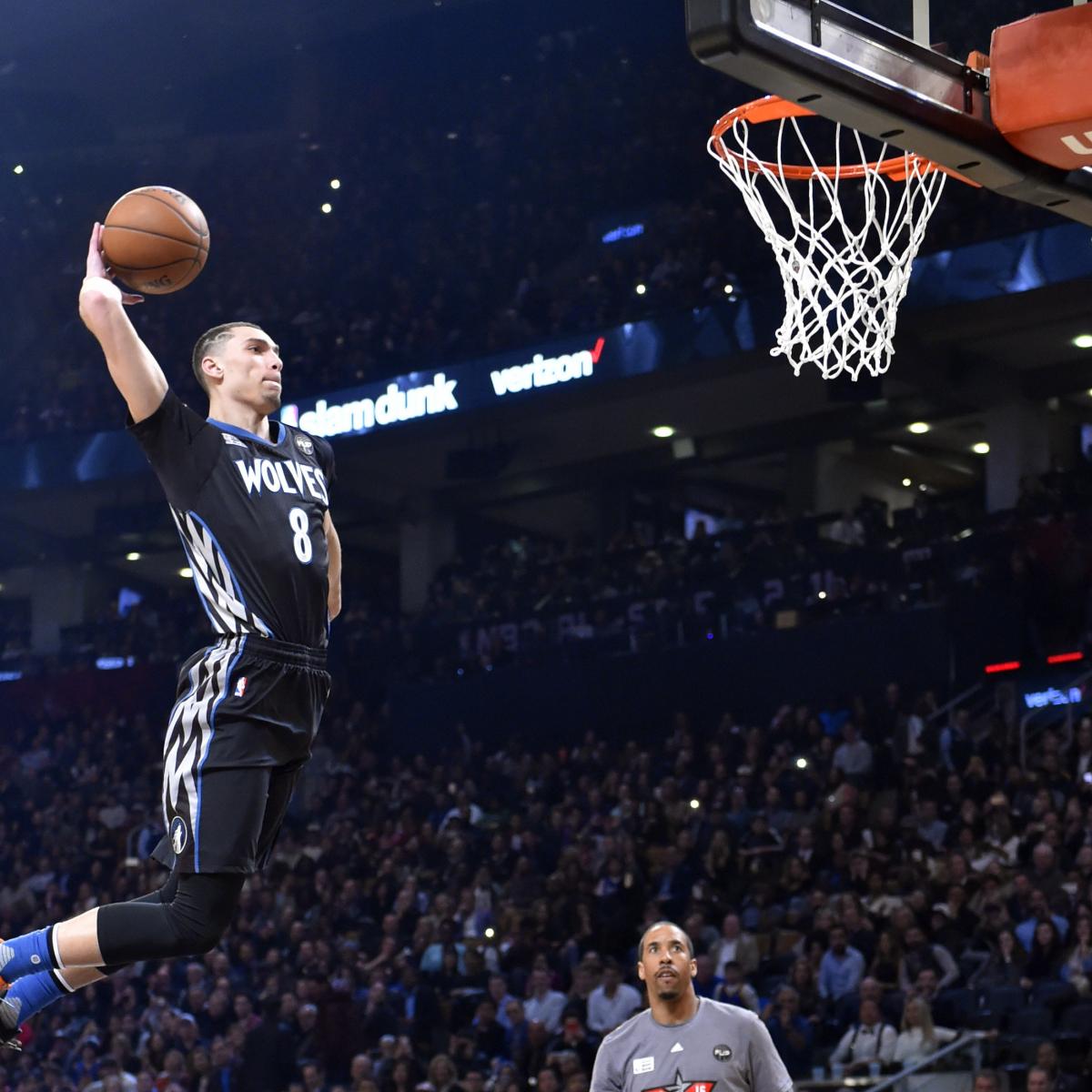 Zach LaVine - 2016 Verizon Slam Dunk - Event-Worn Jersey - Winner