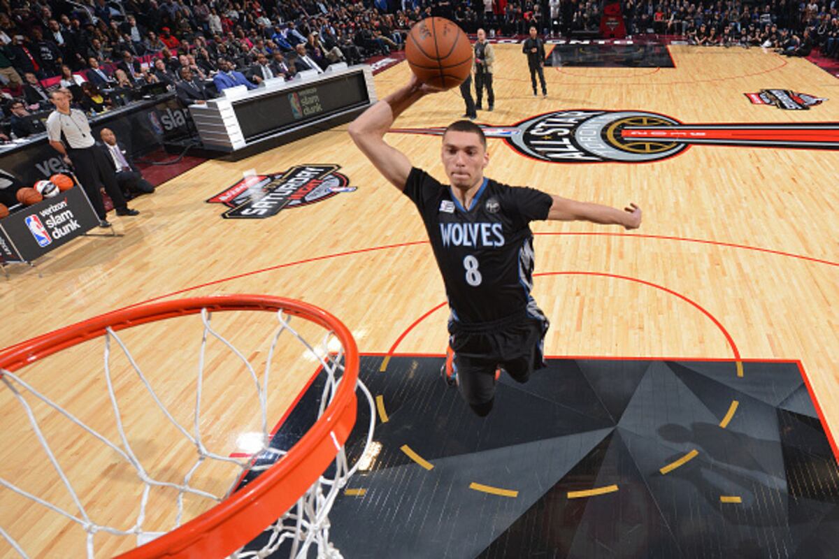 Zach LaVine Wins 2016 NBA Slam Dunk Contest: Where Win Ranks All Time ...