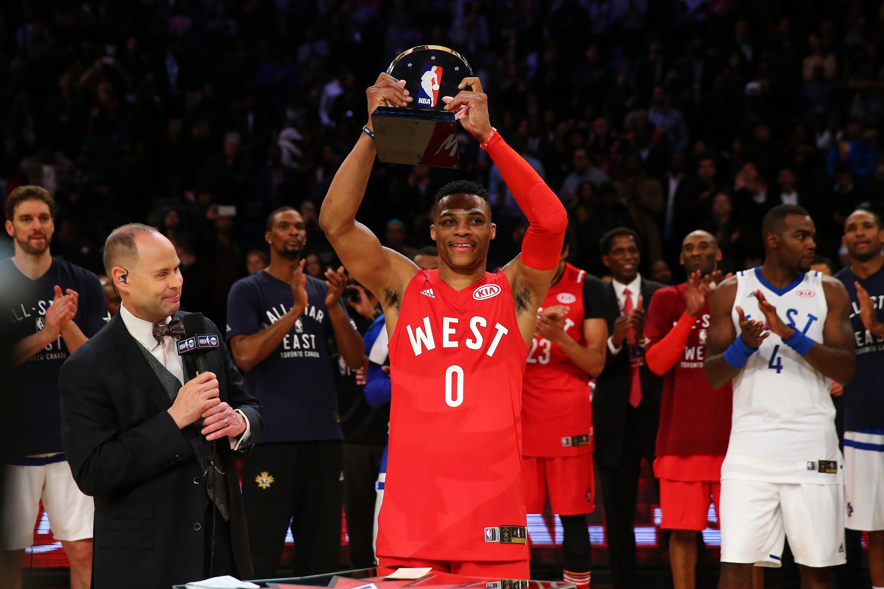 Russell Westbrook Wins 2016 NBA All-Star Game MVP: Stats, Highlights,  Reaction, News, Scores, Highlights, Stats, and Rumors