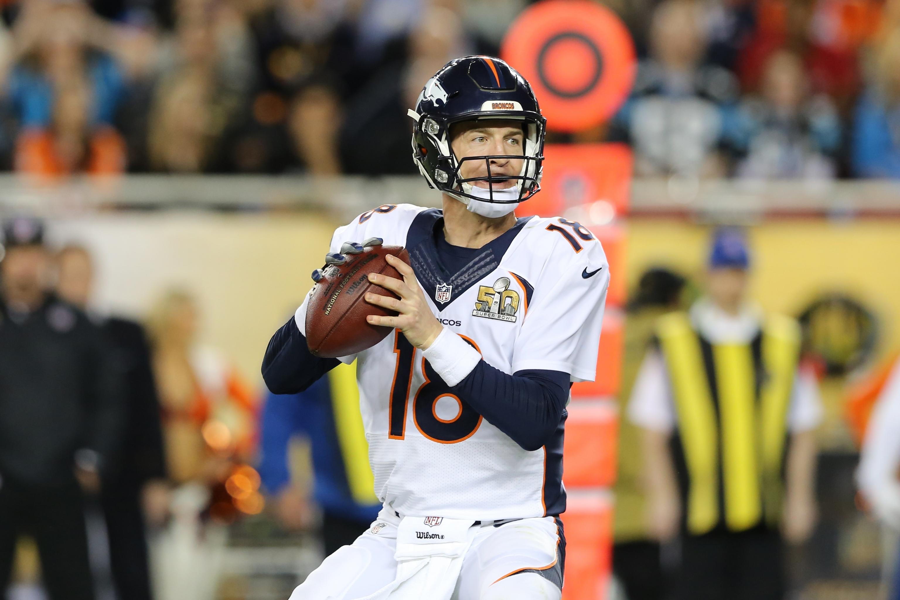 NWT Peyton Manning #18 Denver Broncos 2016 Super Bowl 50 Jersey