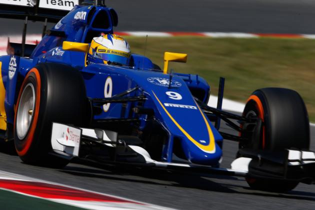 MONTMELO, SPAIN - MAY 09: Marcus Ericsson of Sweden and Sauber F1 drives during final practice for the Spanish Formula One Grand Prix at Circuit de Catalunya on May 9, 2015 in Montmelo, Spain. (Photo by Paul Gilham/Getty Images)