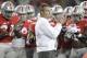 Ohio State head coach Urban Meyer during an NCAA college football game against Minnesota Saturday, Nov. 7, 2015, in Columbus, Ohio. (AP Photo/Jay LaPrete)