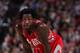 PORTLAND, OR - FEBRUARY 10: Patrick Beverley #2 of the Houston Rockets looks on during the game against the Portland Trail Blazers on February 10, 2016 at the Moda Center in Portland, Oregon. NOTE TO USER: User expressly acknowledges and agrees that, by downloading and or using this Photograph, user is consenting to the terms and conditions of the Getty Images License Agreement. Mandatory Copyright Notice: Copyright 2016 NBAE (Photo by Sam Forencich/NBAE via Getty Images)