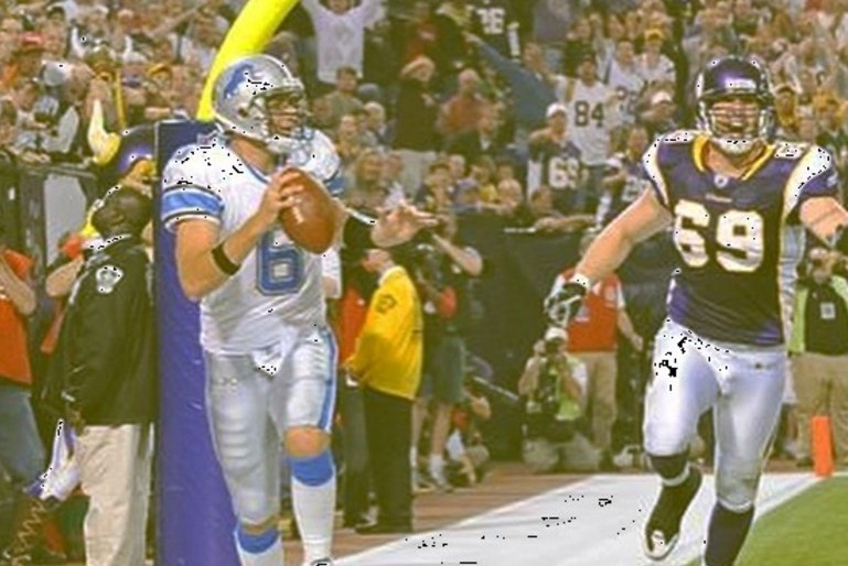 Dan Orlovsky, known for taking safety while chased by Jared Allen, retires  - ESPN - Detroit Lions Blog- ESPN