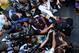 SAO PAULO, BRAZIL - NOVEMBER 12: Lewis Hamilton of Great Britain and Mercedes GP speaks with members of the media in the paddock during previews for the Formula One Grand Prix of Brazil at Autodromo Jose Carlos Pace on November 12, 2015 in Sao Paulo, Brazil. (Photo by Mark Thompson/Getty Images)