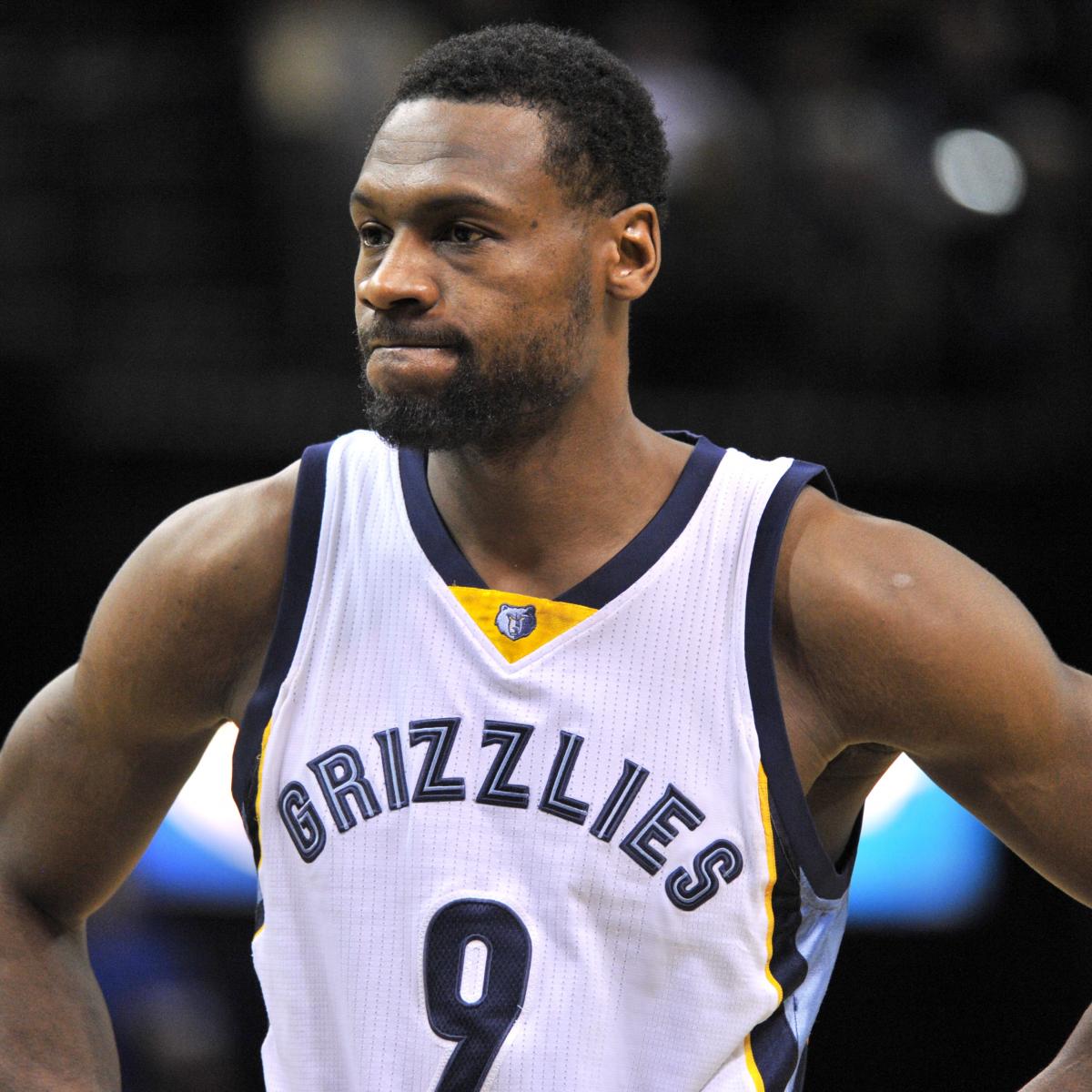 Tony Allen Injury Updates on Grizzlies Guard's Knee and Return News