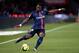 PARIS, FRANCE - FEBRUARY 03: Serge Aurier of Paris Saint-Germain kicks the ball during the Ligue 1 game between Paris Saint-Germain and FC Lorient at Parc des Princes on February 3, 2016 in Paris, France. (Photo by Aurelien Meunier/Getty Images)