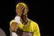 Rafael Nadal appears frustrated during his semifinals loss in Rio.