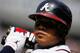 ATLANTA - SEPTEMBER 03: Andruw Jones #25 of the Atlanta Braves prepares to bat against the Philadelphia Phillies on September 3, 2007 at Turner Field in Atlanta, Georgia. The Braves defeated the Phillies 5-1. (Photo by Chris Graythen/Getty Images)