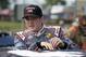 Ty Dillon is seen on pit road during qualifying for the NASCAR Xfinity Series Nationwide Children's Hospital 200 auto race at Mid-Ohio Sports Car Course Saturday, Aug. 15, 2015 in Lexington, Ohio. (AP Photo/Tom E. Puskar)
