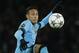 Barcelona's Neymar controls the ball during the Champions League round of 16 first leg soccer match between Arsenal and Barcelona at the Emirates stadium London, Tuesday, Feb. 23, 2016. (AP Photo/Matt Dunham)