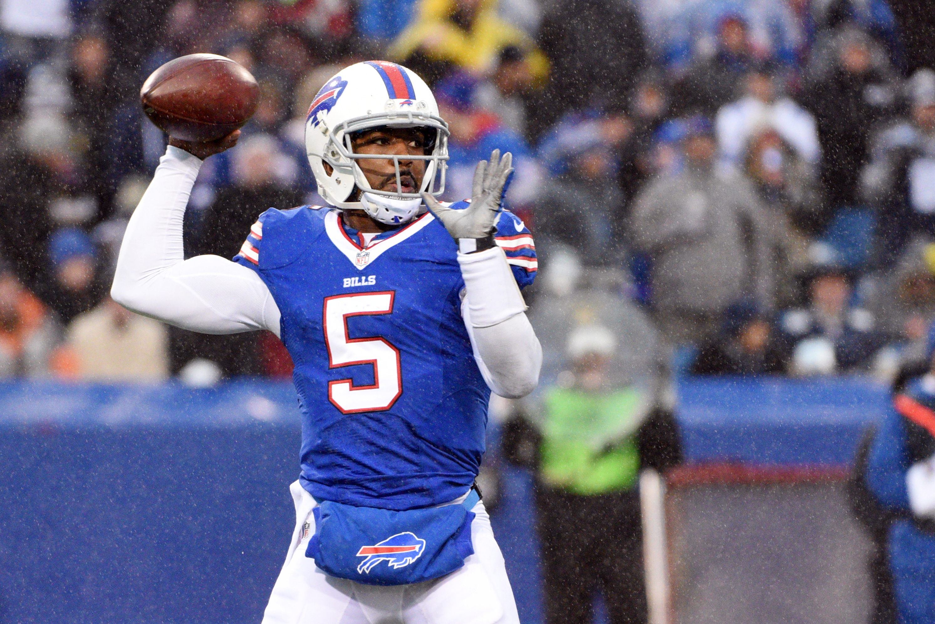 Quick reversal: Tyrod Taylor back at QB for Buffalo Bills 