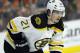 Boston Bruins' Loui Eriksson during an NHL hockey game against the Philadelphia Flyers, Wednesday, Jan 13, 2016 in Philadelphia. (AP Photo/Tom Mihalek)