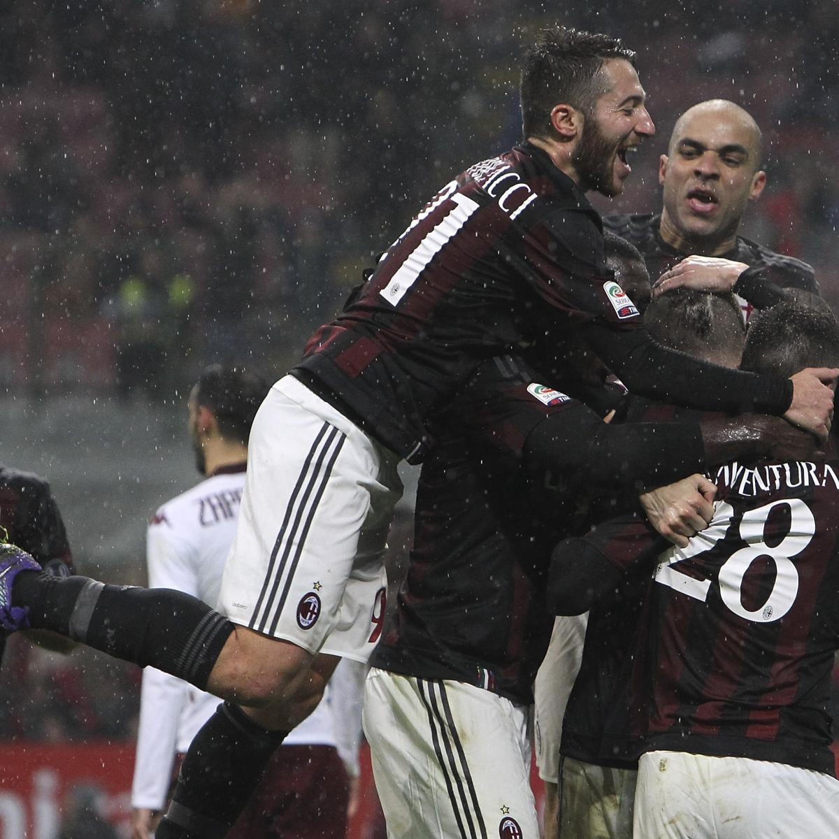 AC Milan vs. Torino: Winners and Losers from Serie A