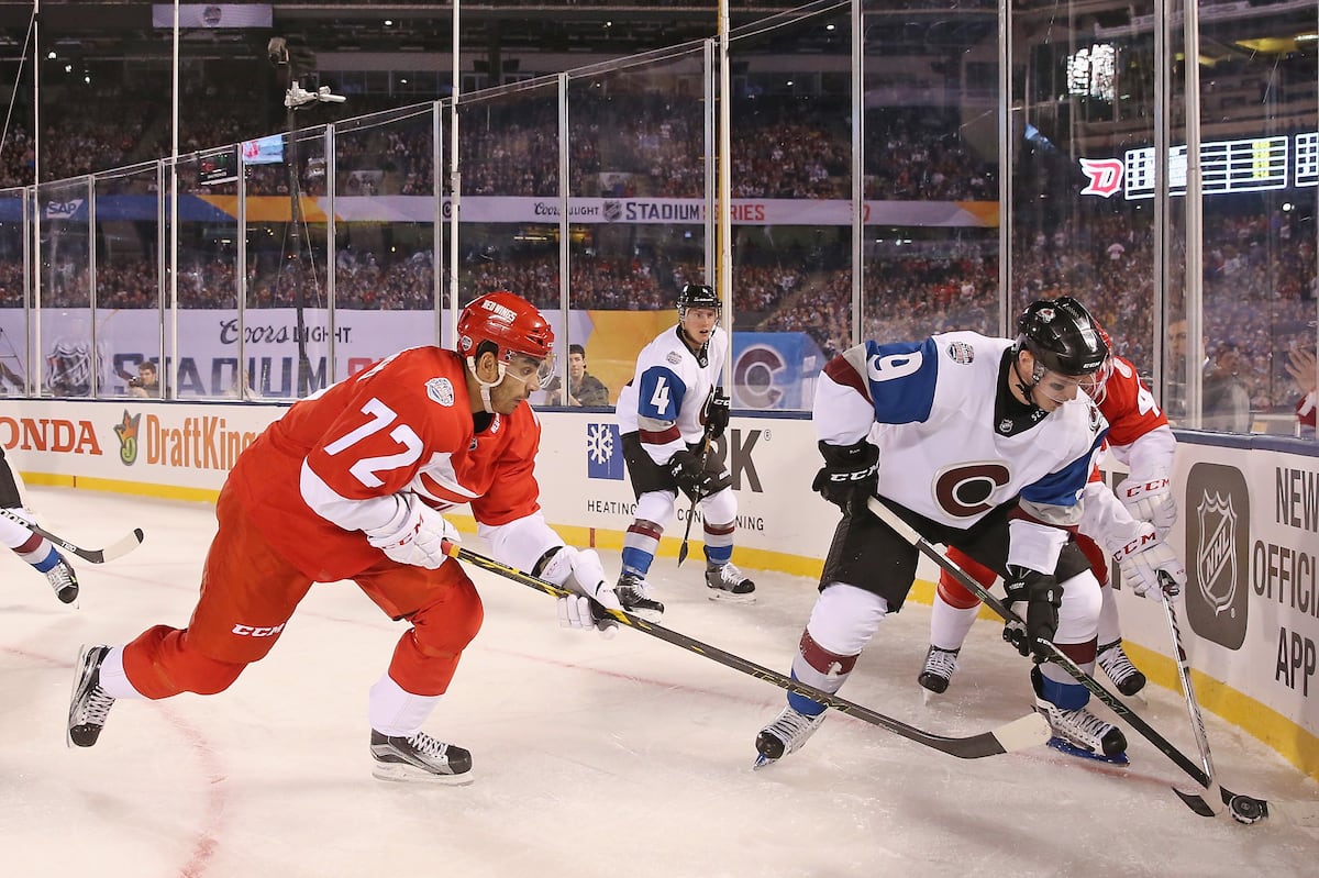 NHL Stadium Series Detroit vs. Colorado Live Score, Highlights and