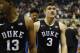 PITTSBURGH, PA - FEBRUARY 28: Grayson Allen #3 of the Duke Blue Devils reacts after losing 76-62 to the Pittsburgh Panthers during the game at Petersen Events Center on February 28, 2016 in Pittsburgh, Pennsylvania. (Photo by Justin K. Aller/Getty Images)