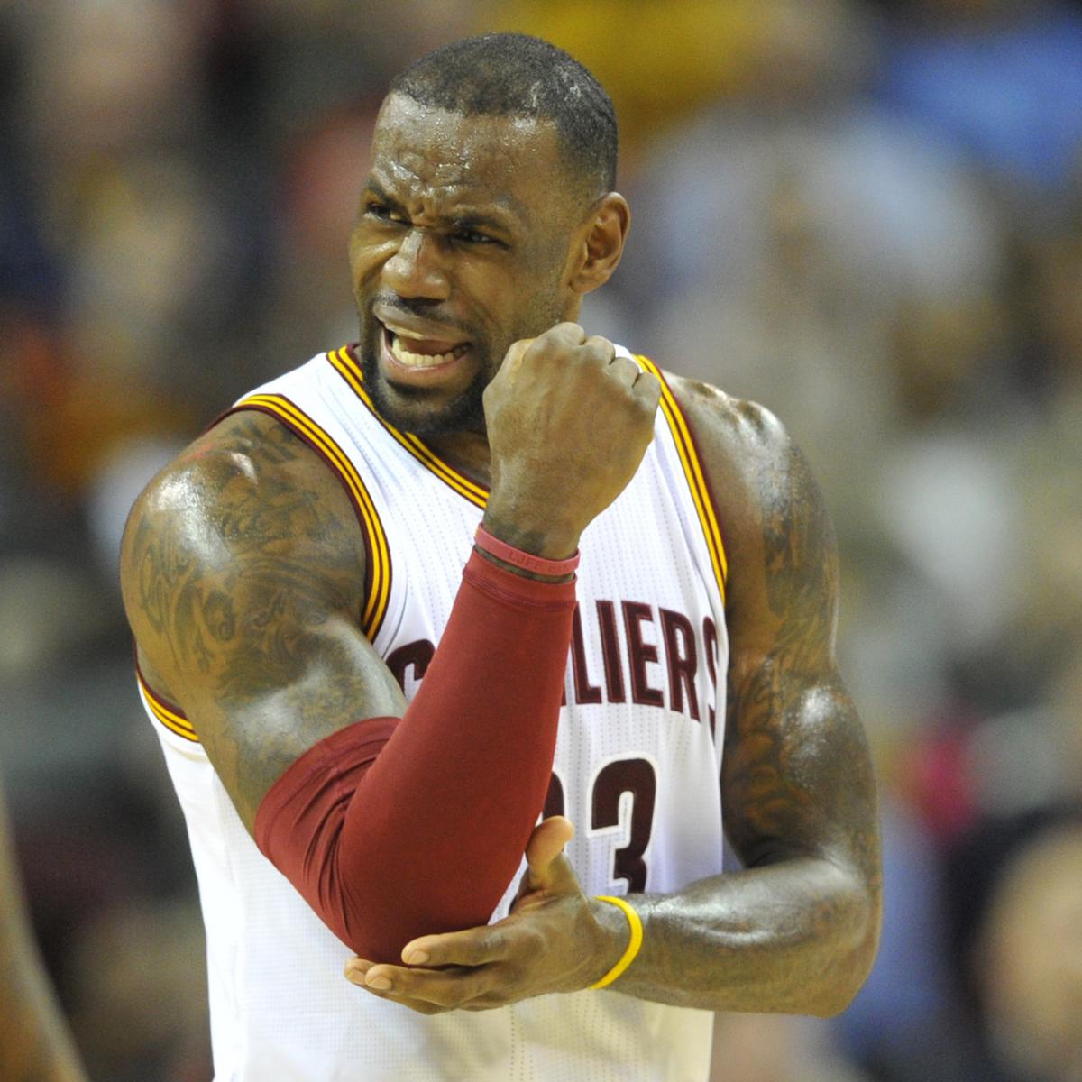 Monday NBA Roundup: LeBron James Carrying Cavs Only Masks Team's ...