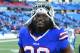 SYRACUSE, NY - NOVEMBER 08: Anthony Dixon #26 of the Buffalo Bills walks off the field following the game against the Miami Dolphins at Ralph Wilson Stadium on November 8, 2015 in Orchard Park, New York. Buffalo defeated Miami 33-17. (Photo by Rich Barnes/Getty Images)