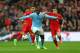 LONDON, ENGLAND - FEBRUARY 28 : Yaya Toure of Manchester City and Philippe Coutinho of Liverpool during the Capital One Cup Final match between Liverpool and Manchester City at Wembley Stadium on February 28, 2016 in London, England. (Photo by Catherine Ivill - AMA/Getty Images)