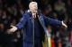 Arsenal's manager Arsene Wenger gestures during the English Premier League soccer match between Arsenal and Swansea City at the Emirates stadium in London, Wednesday, March 2, 2016.(AP Photo/Frank Augstein)