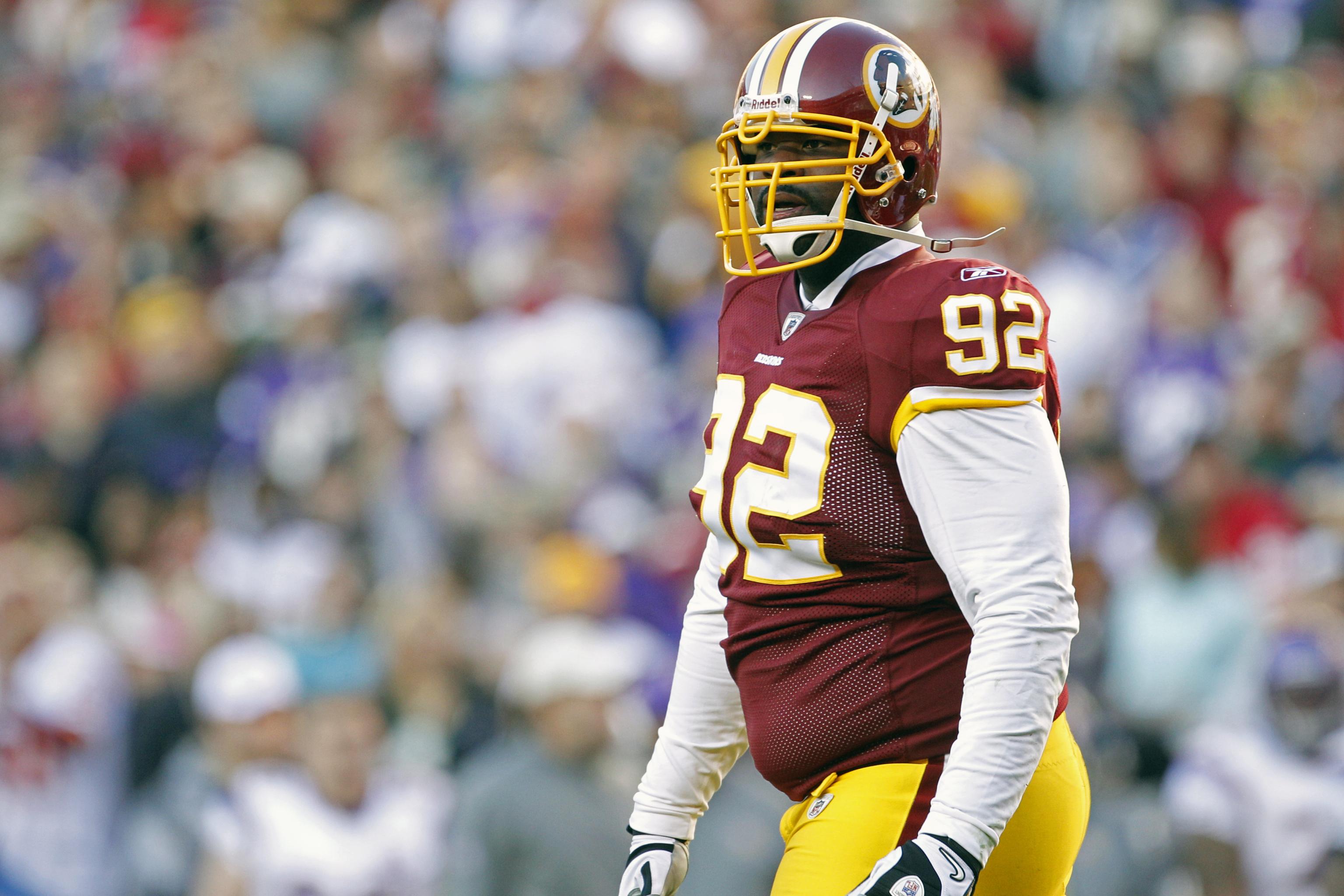 After 20 days off, Albert Haynesworth returns to practice - NBC Sports