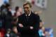 Liverpool's German manager Jurgen Klopp gestures on the touchline during the English League Cup final football match between Liverpool and Manchester City at Wembley Stadium in London on February 28, 2016. / AFP / Ben STANSALL / RESTRICTED TO EDITORIAL USE. No use with unauthorized audio, video, data, fixture lists, club/league logos or 'live' services. Online in-match use limited to 75 images, no video emulation. No use in betting, games or single club/league/player publications. / (Photo credit should read BEN STANSALL/AFP/Getty Images)