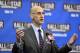 Feb 13, 2016; Toronto, Ontario, Canada; NBA commissioner Adam Silver speaks to the media during the NBA All Star Saturday Night at Air Canada Centre. Mandatory Credit: Bob Donnan-USA TODAY Sports
