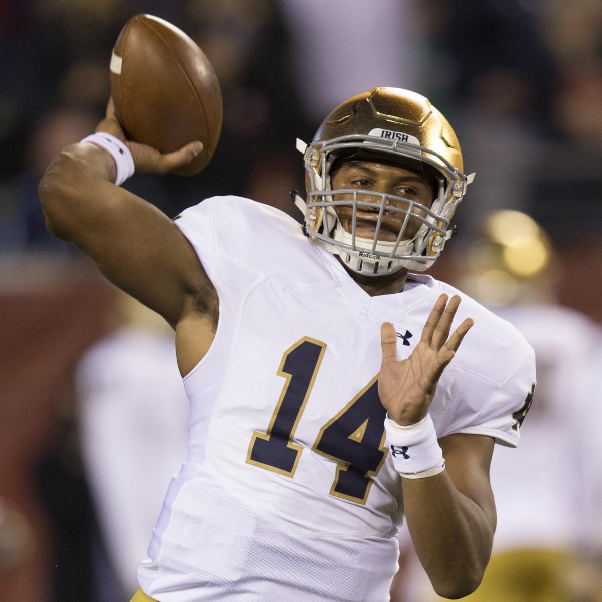 Notre Dame Football Ranking The Hardest Games Of The 2016