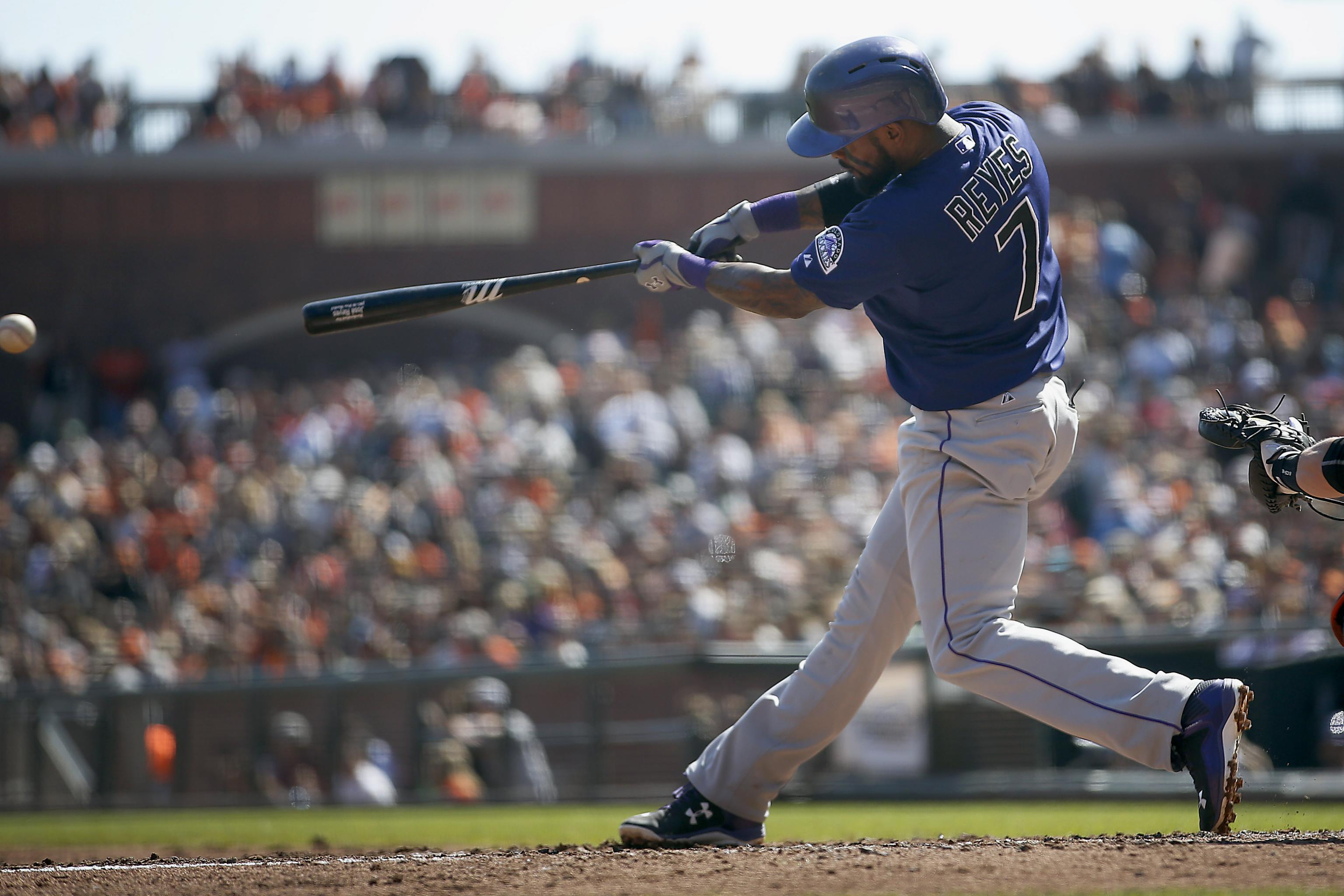 Jose Reyes replaces Troy Tulowitzki at shortstop for Colorado Rockies – The  Denver Post