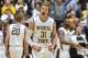 WICHITA, KS - DECEMBER 09: Guard Ron Baker #31 of the Wichita State Shockers reacts after a Shockers scoring run against the UNLV Rebels during the first half on December 9, 2015 at Charles Koch Arena in Wichita, Kansas. (Photo by Peter G. Aiken/Getty Images)