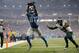 DETROIT, MI - NOVEMBER 26: Calvin Johnson #81 of the Detroit Lions catches a third quarter touchdown pass in front of Malcolm Jenkins #27 of the Philadelphia Eagles at Ford Field on November 26, 2015 in Detroit, Michigan. (Photo by Gregory Shamus/Getty Images)