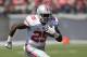 Ohio State running back Bri'onte Dunn during their spring NCAA college football game Saturday, April 12, 2014, in Columbus, Ohio. (AP Photo/Jay LaPrete)