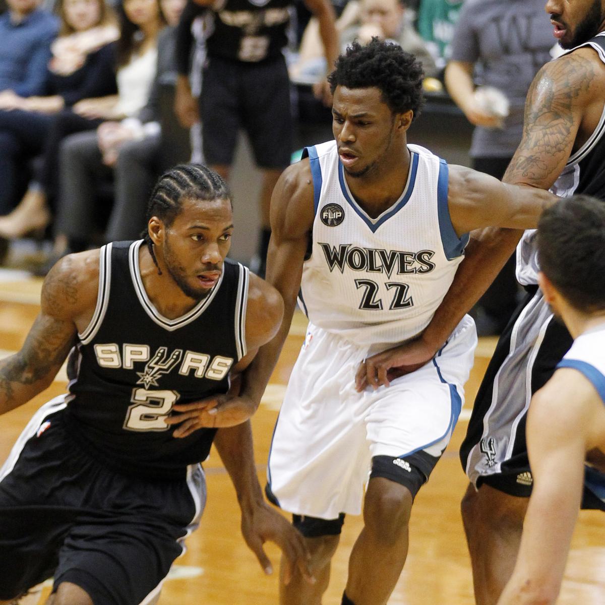 Spurs vs. Timberwolves Score, Video Highlights and Recap from March 8
