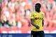 Jackson Martinez of Guangzhou Evergrande looks on during the Chinese Super League football match against Chongqing Lifan in Chongqing on March 6, 2016. CHINA OUT AFP PHOTO / AFP / STR / China OUT (Photo credit should read STR/AFP/Getty Images)