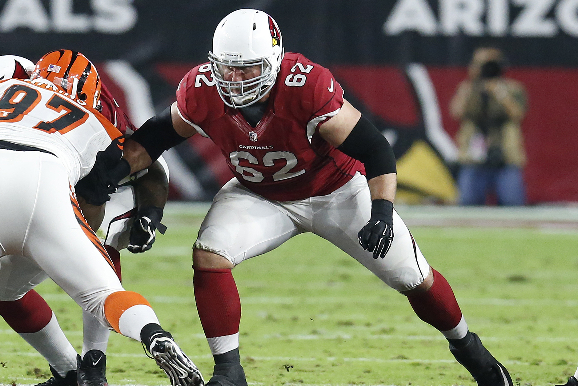 Ted Larsen and the Tampa Bay Buccaneers could have a reunion in store