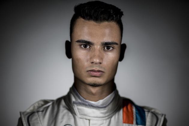 MONTMELO, SPAIN - MARCH 01:  (EDITORS NOTE: Image has been created using digital filters) Pascal Wehrlein of Germany and Manor poses for a portrait during day one of F1 winter testing at Circuit de Catalunya on March 1, 2016 in Montmelo, Spain.  (Photo by Mark Thompson/Getty Images)